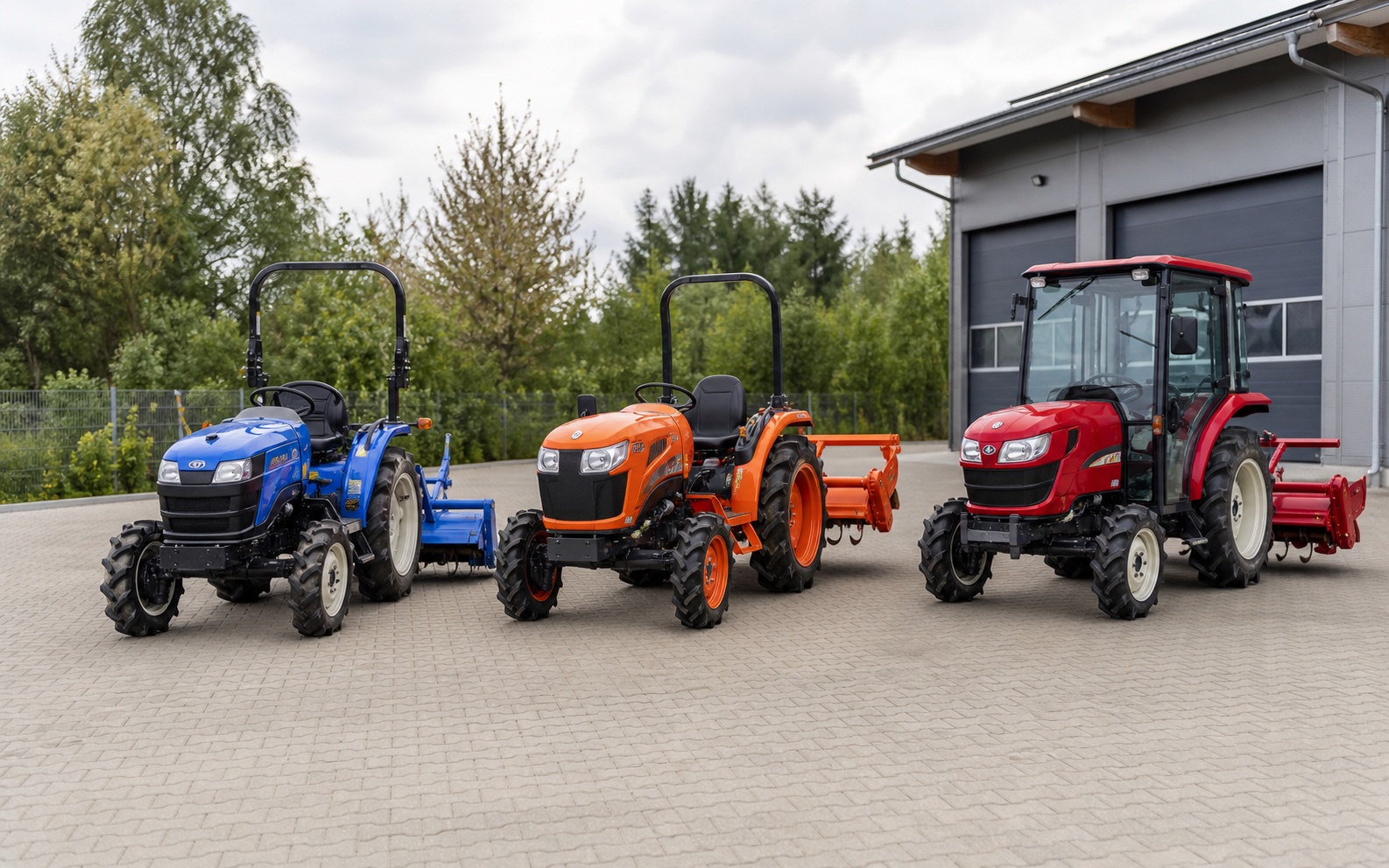 Porównanie mini traktorków japońskich